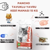 Pancho Tavuklu Yavru Kedi Maması 15 KG - 2