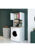 Nur Mobilya Çamaşır Makinesi Banyo Dolabı - 1