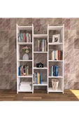 Nur Mobilya Alisa Modern Kitaplık Beyaz - 1