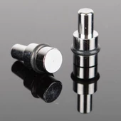 Raf Pimi Contalı Cam Ahşap Metal Tutucu Çivisi Mobilya Dolap Pimi Metal (50 ADET) thumbnail 2