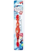Rocs Kids 3-7 Yaş Ekstra Yumuşak Diş Fırçası Kırmızı - 1