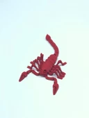 3D Hareketli Akrep Figürlü Oyuncak - Kırmızı thumbnail 2