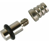 Raf Pimi Vidalı Contalı Cam Ahşap Metal Tutucu Çivisi Mobilya Dolap Pimi Metal (50 ADET) thumbnail 7