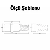 Raf Pimi Vidalı Contalı Cam Ahşap Metal Tutucu Çivisi Mobilya Dolap Pimi Metal (50 ADET) thumbnail 5