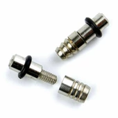 Raf Pimi Vidalı Contalı Cam Ahşap Metal Tutucu Çivisi Mobilya Dolap Pimi Metal (50 ADET) thumbnail 4