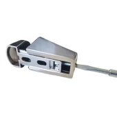 Pelikan Ayarlanabilir Etajer Cam Tutucu Ahşap Raf Tutucu Cam Etejeri Metal Vidalı Krom (4 ADET) - 4
