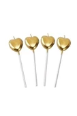 Doğum Günü Pasta Mumu - Kalp - 1