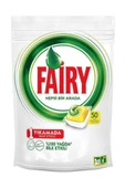 Fairy Hepsi Bir Arada Limon 50'li Bulaşık Makinesi Kapsülü - 1