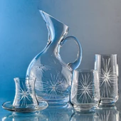 Decocia Kazaan 25 Parça Bardak Çeyiz Seti Ördek Karaflı Mira Desenli thumbnail 3