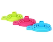 Silicone Folding Funnel Katlanır Huni Asorti - 1