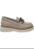 MAMMAMİA D23YA-3560 METAL TOKALI LOAFER DERİ KADIN AYAKKABI - 6
