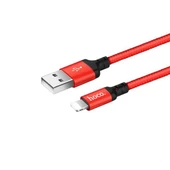 Polham 2.0A 1 MT Apple İphone Lightning Ultra Hızlı Şarj ve Data Kablosu, Akım Korumalı Halat Kablo - 5