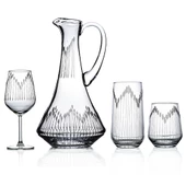 Decocia Kazaan 19 Parça 6 Kişilik  Bardak Çeyiz Seti Dik Karaflı Vega Desenli thumbnail 1