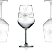 Decocia Kazaan 19 Parça  6 Kişilik Bardak Çeyiz Seti Dik Karaflı Mira Desenli thumbnail 4