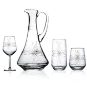 Decocia Kazaan 19 Parça  6 Kişilik Bardak Çeyiz Seti Dik Karaflı Mira Desenli thumbnail 1