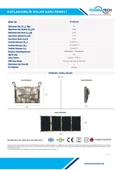 TommaTech Easy Life 25Wp Katlanabilir Güneş Paneli - 6