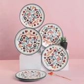 Keramika Keraart Springtime Servis Tabağı 26 Cm 6 Adet - 19558 - 5