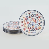 Keramika Keraart Springtime Servis Tabağı 26 Cm 6 Adet - 19558 - 7