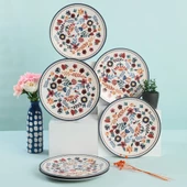 Keramika Keraart Springtime Servis Tabağı 26 Cm 6 Adet - 19558 - 3