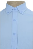 Cengiz İnler Standart Yaka Baklava Armür Desen Slim Fit Erkek Pamuk Gömlek - 4