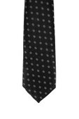 Cengiz İnler Puantiye Desenli Mendilli Mikrofiber Erkek Kravat - 5