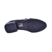 MAMMAMİA D23YA-3700 TOPUKLU DERİ LOAFER KADIN AYAKKABI - 11