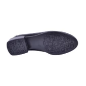 MAMMAMİA D23YA-3700 TOPUKLU DERİ LOAFER KADIN AYAKKABI - 7