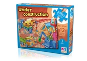 Sevimli İş Makinaları-Taşıtlar Jumbo Puzzle/Yapboz 12 parça (3 yaş) - 1