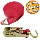 Spanzet Yük Gerdirme Halatı Gırgır 25 mm 5 Metre 700 Kg - 1