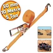 Spanzet Yük Gerdirme Halatı Gırgır 50 mm 10 Metre 5 Ton - 1