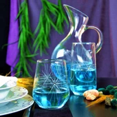 Decocia Kazaan 25 Parça Bardak Seti Ördek Karaflı Mira Desenli thumbnail 2