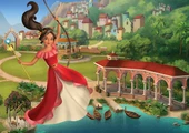 Disney Prenses Elena Lisanslı Kutulu Puzzle/Yapboz 100'parça - 2