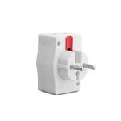 S-link SLX-W796 Universal - Türk Çevirici + 2 Port Çoklayıcı Akım Kor. Priz - 1