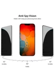 Iphone 14 Pro Max Uyumlu Hayalet Ekran Gizli Tam Kaplayan Kırılmaz Cam Seramik Ekran Koruyucu Film - 2
