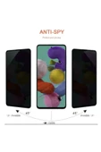 Samsung A32 Uyumlu Hayalet Ekran Gizli Tam Kaplayan Kırılmaz Cam Seramik Ekran Koruyucu Film - 5
