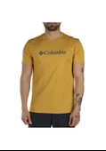 Columbia CSC M Basic Logo Brushed Erkek Kısa Kollu T-Shirt Hardal CS0287-718 thumbnail 1