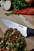 Stevig Solid Şef Bıçağı 17,5 cm Siyah ST-400.001 - 4