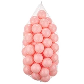 Wellgro Bubble Pops Açık Gri Sünger Top Havuzu / Pembe, Lila, Gri Toplu thumbnail 5