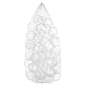 Wellgro Bubble Pops Açık Gri Sünger Top Havuzu / Gri, Şeffaf, Beyaz Toplu - 6