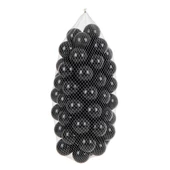 Wellgro Bubble Pops Açık Gri Sünger Top Havuzu / Beyaz, Beyaz, Siyah Toplu - 5