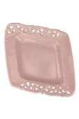 Digithome Royking 30 Cm Kare Porselen Tabak Pembe - Fc115011b C320.113 - 2