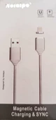 Apple iphone Uyumlu Mıknatıslı Hızlı Şarj Kablosu 1 Metre 2.1A - 3