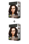 2X2 Tüp Krem Saç Boyası Seti Açık Kahve No:5.0 - 1
