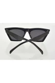 Siyah Çerçeve Cat Eye Kadın Güneş Gözlüğü - 3