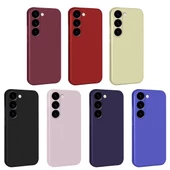 Galaxy S23 Plus Kılıf Zore Premier Silikon Kılıf thumbnail 9