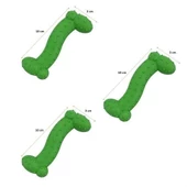 BUFFER® Tiny Kemik Oyuncağı Tırtıklı Yüzey Küçük Kemik Plastik Köpek Oyuncağı - 8