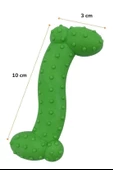 BUFFER® Tiny Kemik Oyuncağı Tırtıklı Yüzey Küçük Kemik Plastik Köpek Oyuncağı - 6