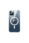 Iphone 14 Pro Kılıf Kamera Lens Korumalı Magsafe Destekli Şeffaf Darbe Emici Sert Kapak - 3