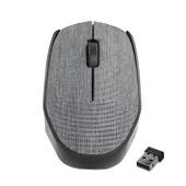 EVEREST KM-218 2.4 GHZ USB KUMAŞ YÜZEY KABLOSUZ MOUSE  (GRİ-MAVİ-KIRMIZI) - 1