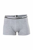 Relax Pamuklu Esnek Erkek Boxer Gri - 1268A - 1